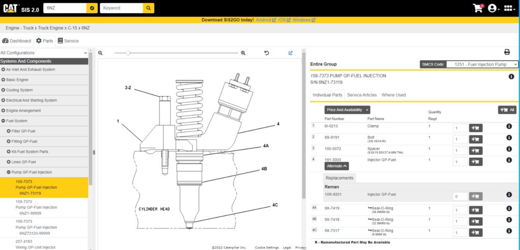 Service Information System (SIS)